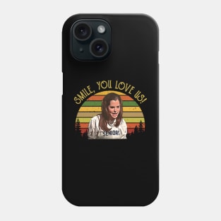 Retro Classic Smile, You Love Us Movie Gift for Fans Phone Case