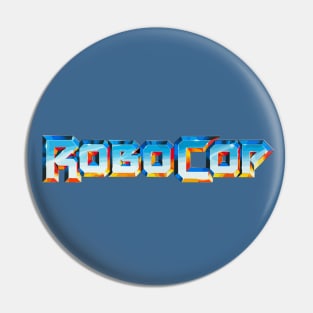 Cop Robot Pin