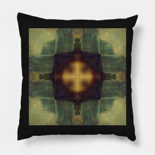 Mandalisa Kaleidoscope [textures] Pattern (Seamless) 10 Pillow