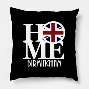 HOME Birmingham England Pillow