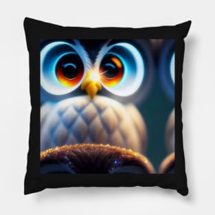 Just a Space Owl 2 Pillow