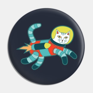 Catstronaut Pin