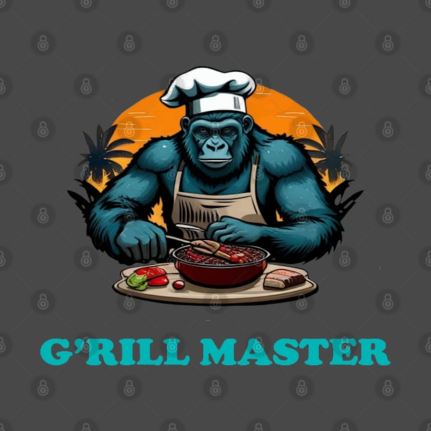 G'rill Master BBQ Griller Fun Pun by taiche