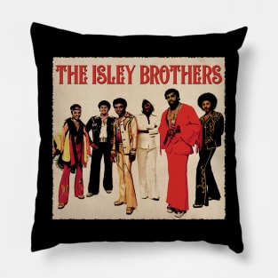 Retro Rhythm Harmony The Isley Nostalgic Music Fashion Pillow