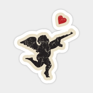 Cupid with a AK-47 Magnet