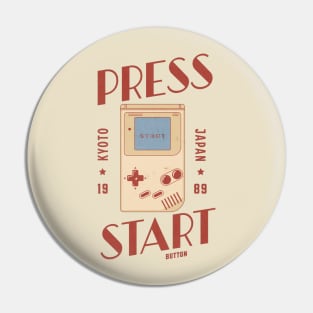 PRESS START BUTTON Pin