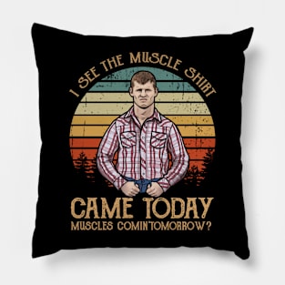 Letterkenny Movie Wayne Vintage Pillow