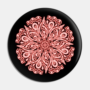 Elegant Mandala Art Pin