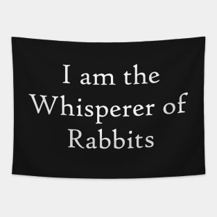 Rabbit Whisperer Tapestry