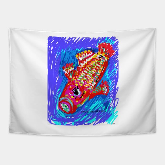 "Fish" Tapestry by Kater