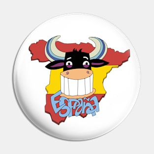 SPAINISH BULL Pin