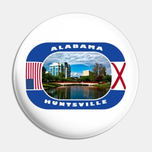 Alabama, Huntsville City, USA Pin