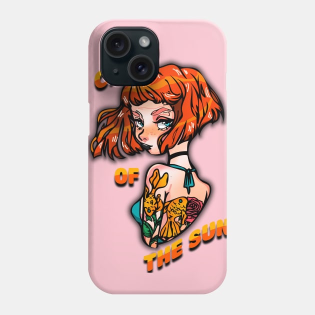 Child of the sun Phone Case by AmurArt