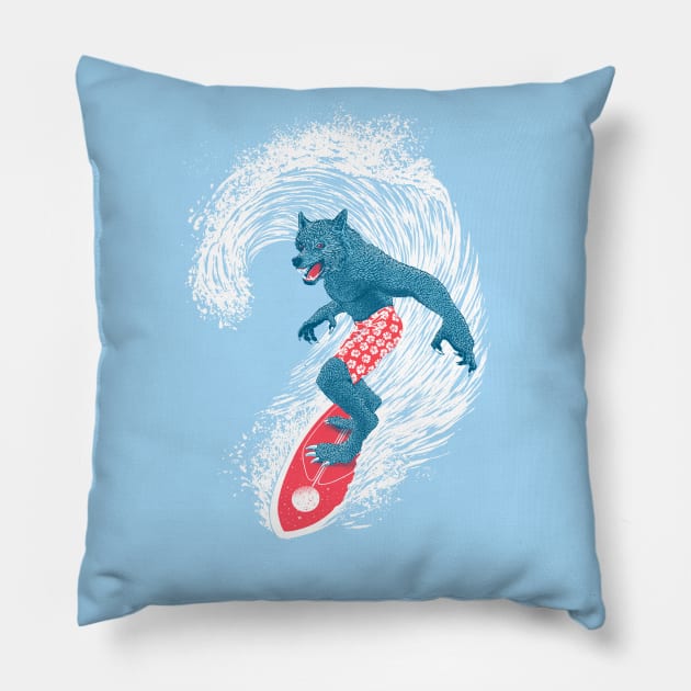 Moontide Pillow by victorcalahan