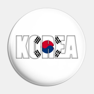 South Korea Pin