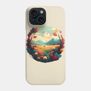 Majestic Mountains in the Morning Light Phone Case