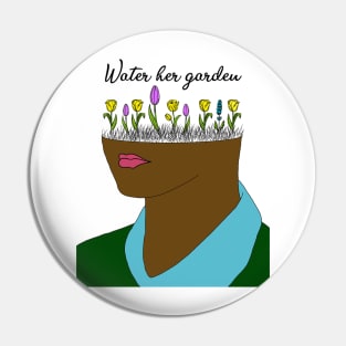 Water her Garden (In color) Pin