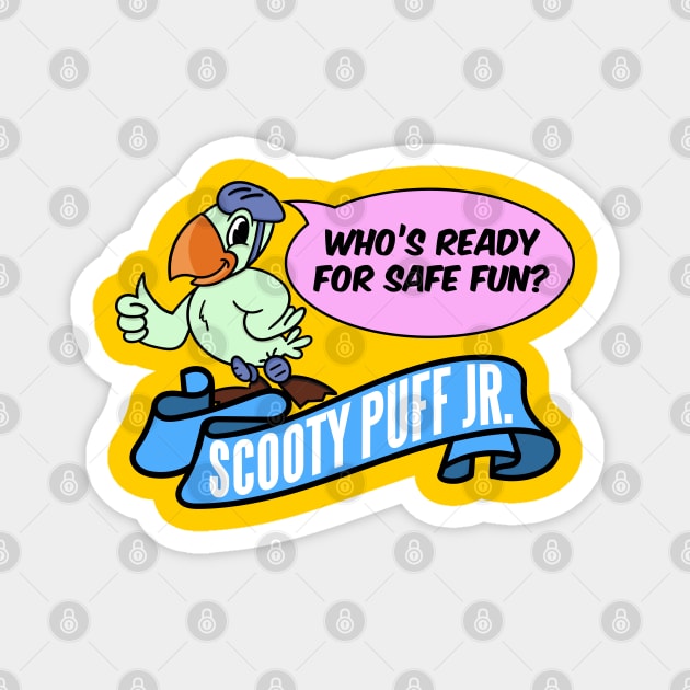 Scooty Puff Jr Magnet by Meta Cortex