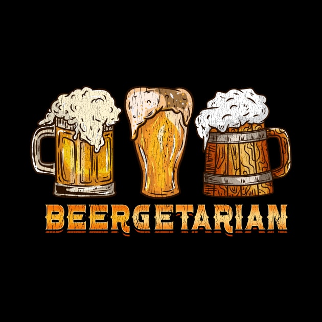 Beergetarian graphic for a Craft Beer Lover by biNutz