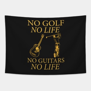 No Golf No Life No Guitars No Life Tapestry