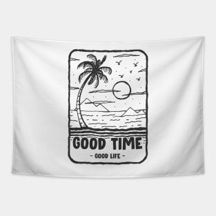 Surf Clothes | Good time Good life Summer Tapestry