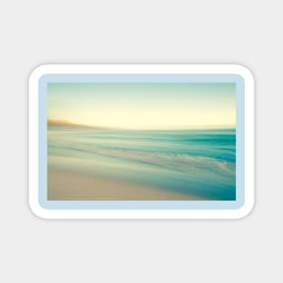 Beach in motion blur Magnet