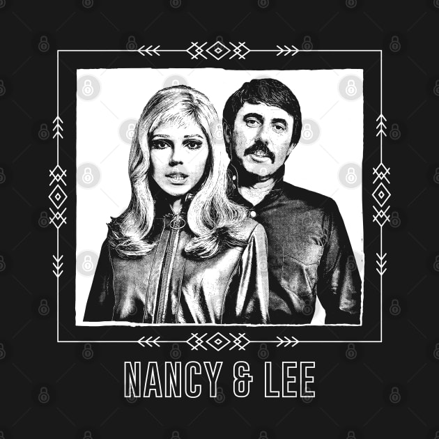 Nancy & Lee / Retro Style Fan Design by DankFutura