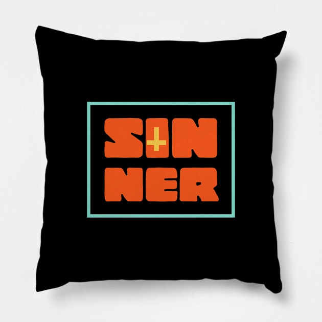 sinner Pillow by toshicodesign