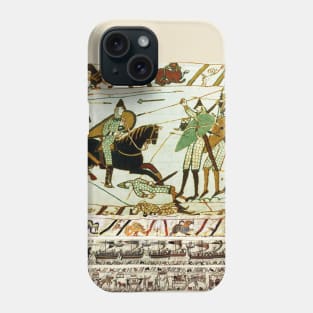 THE BAYEUX TAPESTRY ,BATTLE OF HASTINGS ,NORMAN KNIGHTS HORSEBACK Phone Case