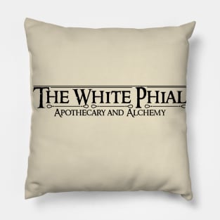 THE WHITE PHIAL Pillow