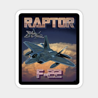 F-22 Raptor Fighter Jet Magnet