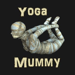 Yoga Mummy Bow Pose T-Shirt