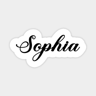 Name Of Sophia Magnet