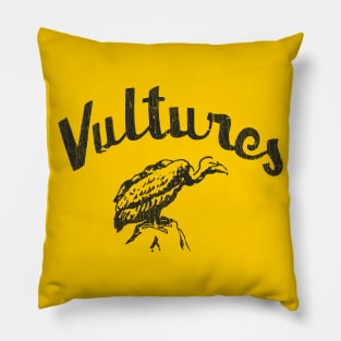 Vultures New York 1970s Pillow