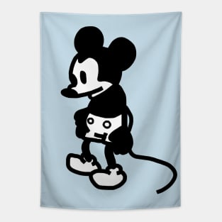 Sad Mouse and Steamboat Willie 1928 Tapestry