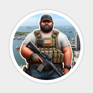 Tactical Fatman Magnet