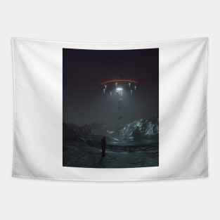 AREA 51 UFO Tapestry