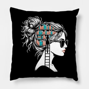 Bookworm Book Nerd Librarian Gifts Bookish Bibliophile Funny Librarian Pillow