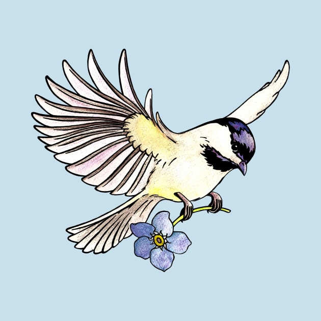 Chickadee by bonedesigns