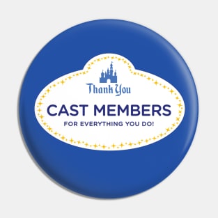 Thank You, Cast Members - Pocket Placement Pin