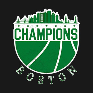 Champions 2022 Boston Basketball T-Shirt