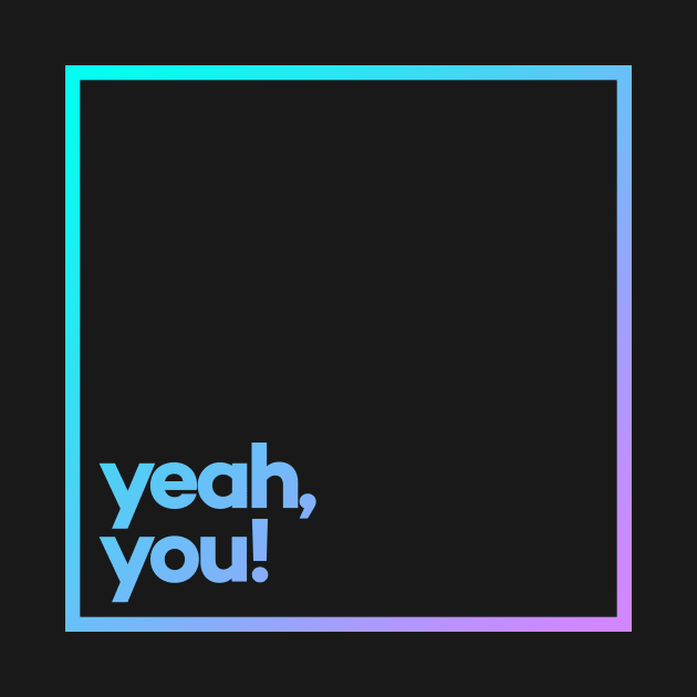 Yeah, You! Minimal Color Typography by meeneemal