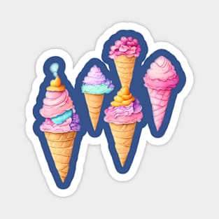 Ice cream cones Magnet