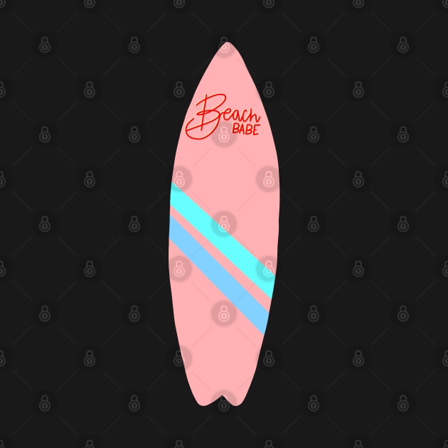 Beach babe surfboard by gdm123