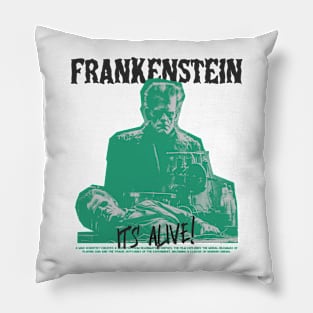 Frankenstein Its Alive Monster Pillow