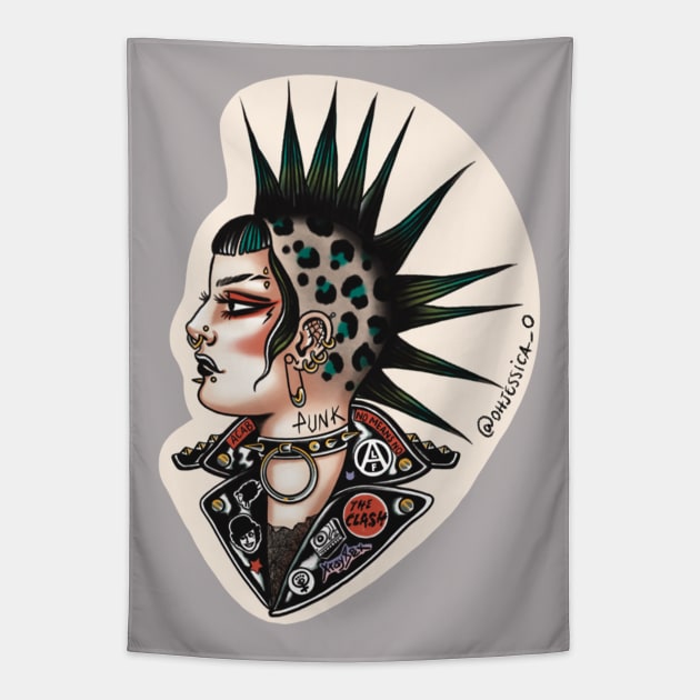 Adesivo Colab 55 Punk Tapestry by ohjessica-o