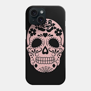 Textured Skull Phone Case