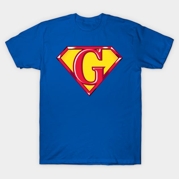 Flyve drage Mærkelig skuffe Super G - Superman - T-Shirt | TeePublic