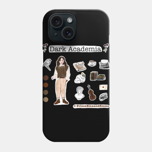 Dark academia Phone Case by JustNadia