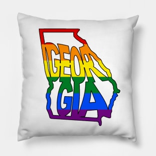 Georgia Pride Pillow